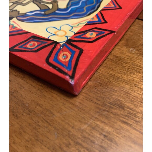 African Painting Johannesburg Rosebank Market Activities 2011 Signed Tendai - Picture 10 of 13